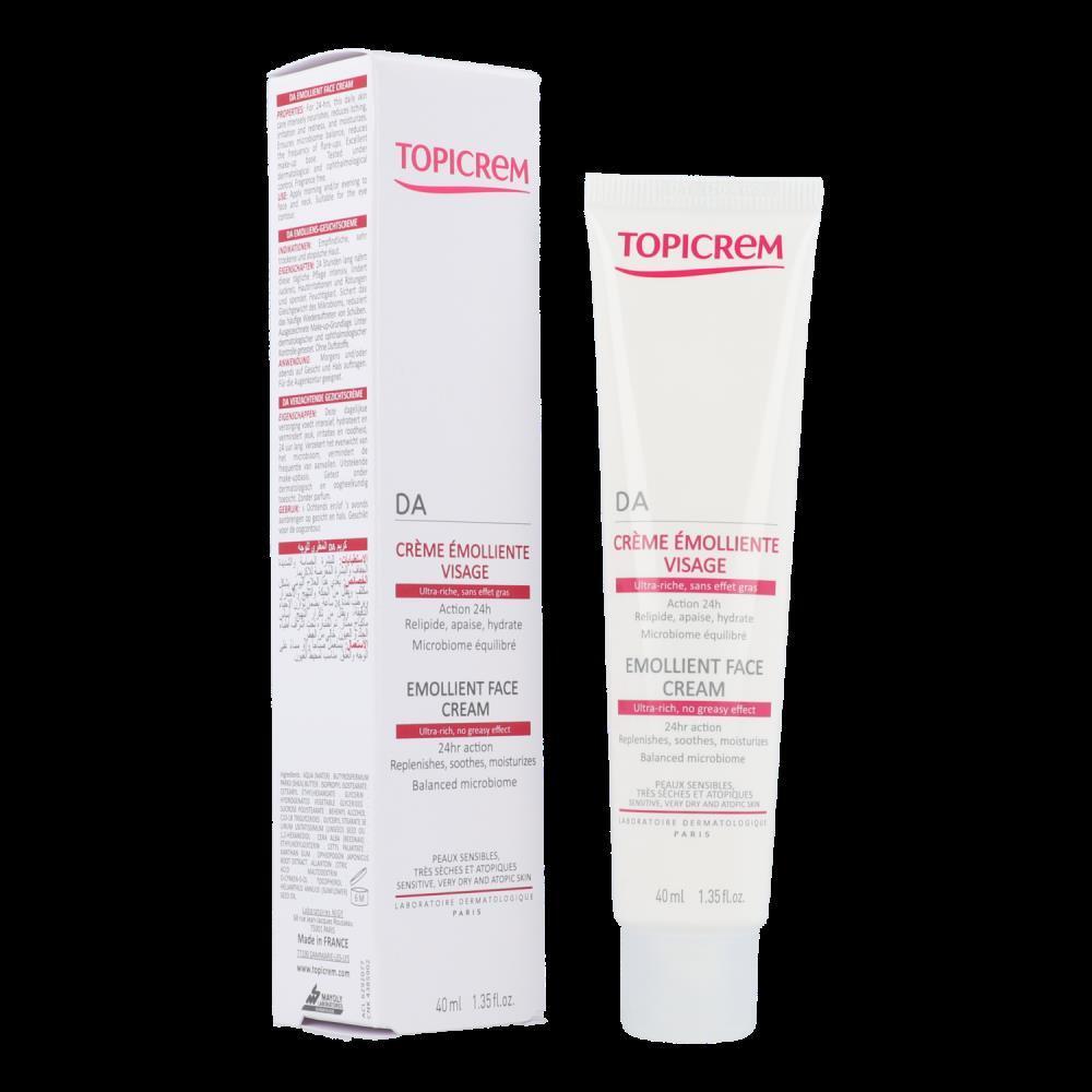 topicrem da emollient face cream 40ml, face cream for dry skin by topicrem, moisturizing cream for sensitive skin Topicrem DA Emollient Face Cream - 24 Hour Hydration | 40ml Topicrem DA Emollient Face Cream - 24 Hour Hydration topicrem, face-cream, hydration, dry-skin, sensitive-skin, atopic-skin, moisturizing, cream, vegan, ai-generated