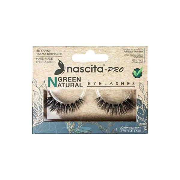 Nascita Green: Natural Vegan 3D False Eyelashes for Smoky Eye Look | Easy to Apply, Handmade Lashes Nascita Green Vegan False Eyelashes - Natural 3D Smoky Look false eyelashes, vegan eyelashes, natural look eyelashes, 3D eyelashes, handmade eyelashes, easy to apply eyelashes, smoky eye lashes, green eyelashes, natural eyelashes, vegan beauty, cruelty-free cosmetics, false lashes, eye makeup, smoky eye look, transparent band lashes, handmade beauty, easy application lashes, affordable lashes, daily wear lash