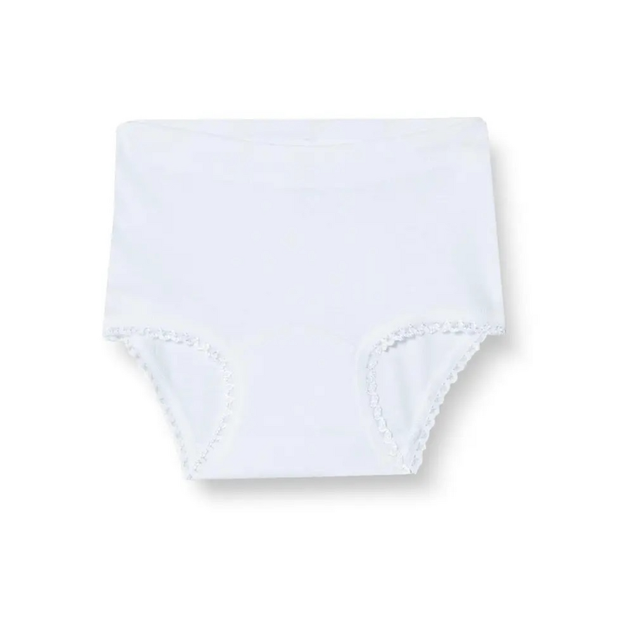 Cift Kaplan 675 Kids Ribbed Cotton Briefs in White