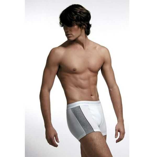 Cift Kaplan 850 Lycra Boxer with Piping Grey Comfort Fit