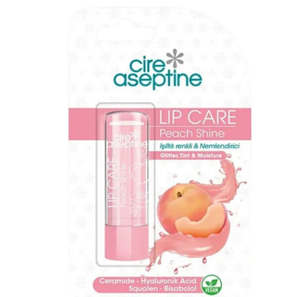 Cire Aseptine Peach Shine Tinted Lip Balm 4.5g