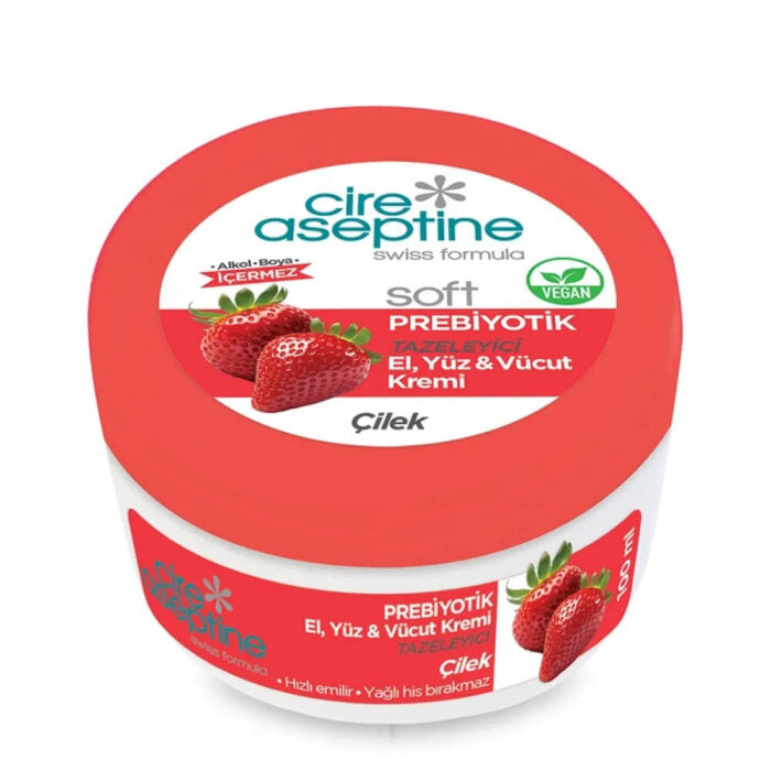 Cire Aseptine Soft Prebiotic Strawberry Cream 100ml