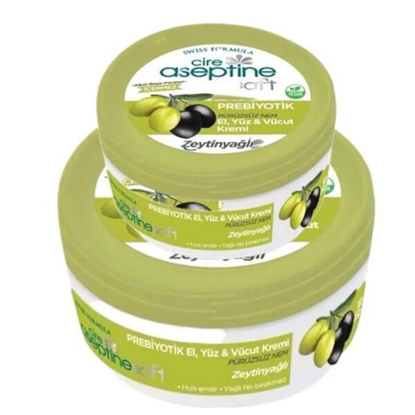 Cire Aseptine Soft Prebiotic Olive Cream Set 100ml &amp; 30ml