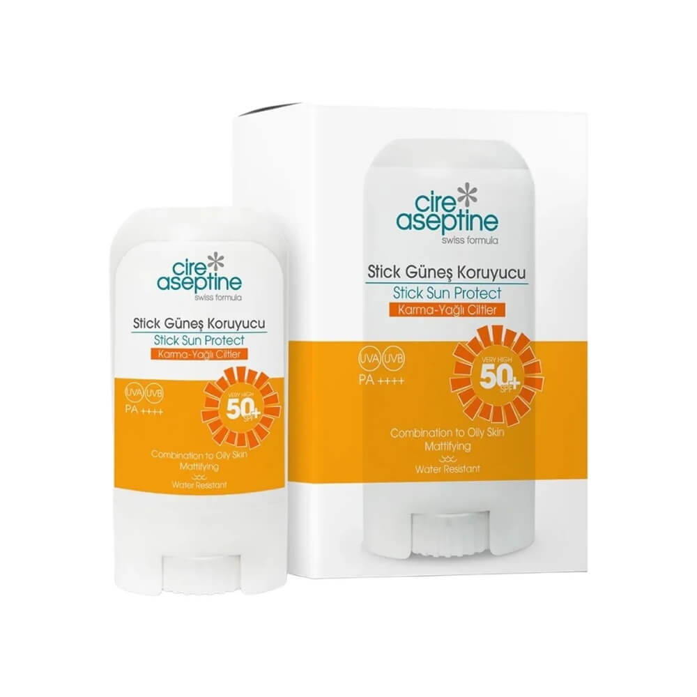 Cire Aseptine SPF 50+ Sunscreen Stick for Oily Skin 15ml