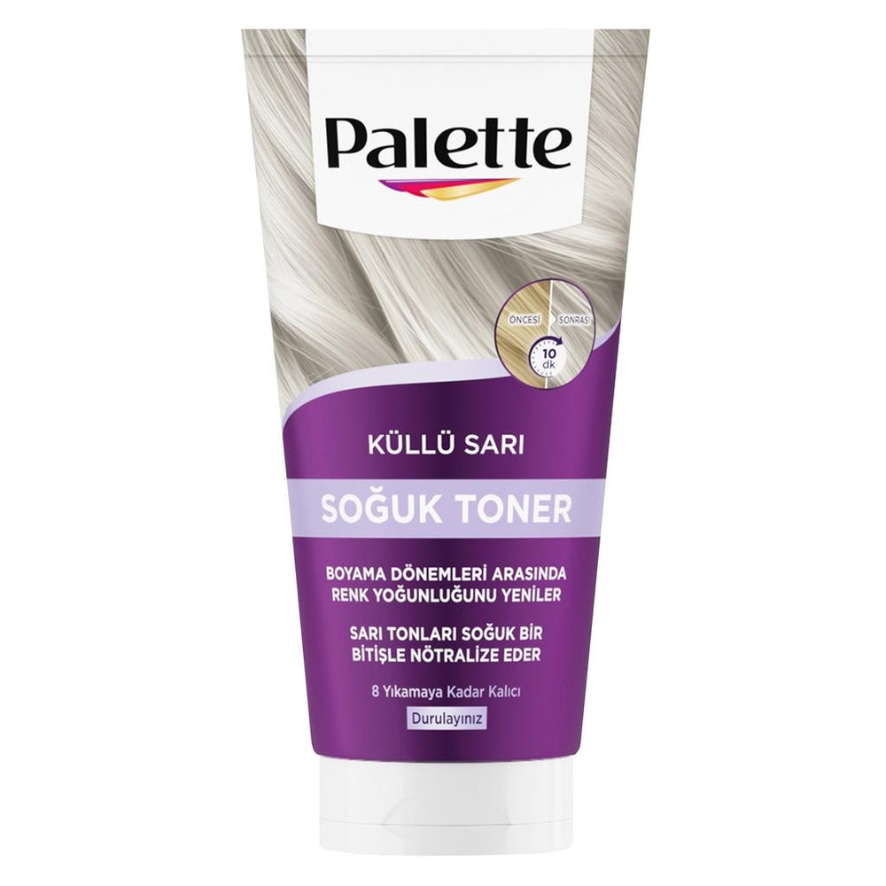 Palette Ash Blonde Hair Toner for Cool Tones 150 ml
