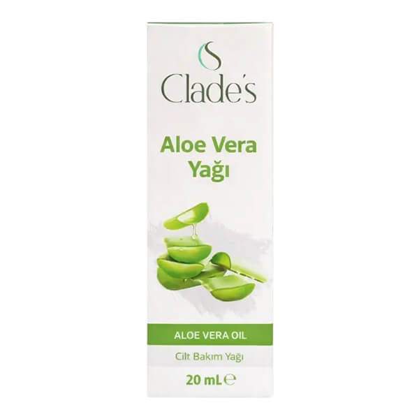 Clades Aloe Vera Oil Soothing Skin Moisturizer 20 ml