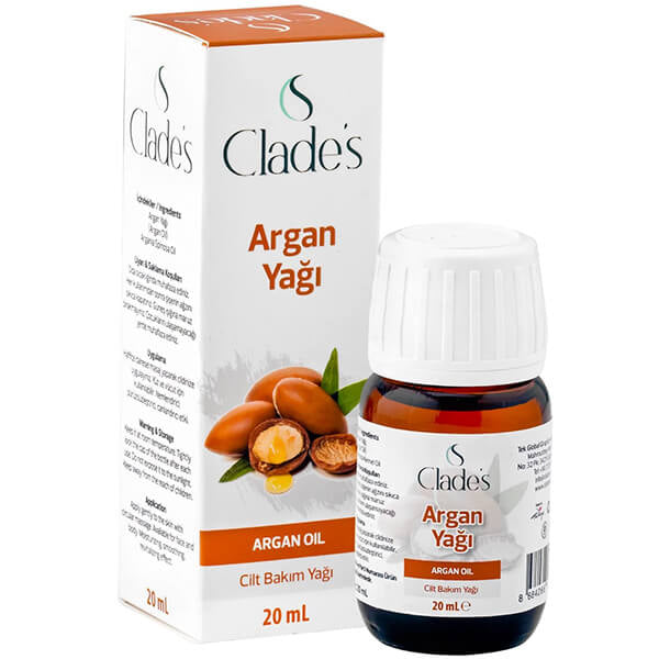 Clades Argan Oil Nourishing Hair and Skin Treatment 20 ml