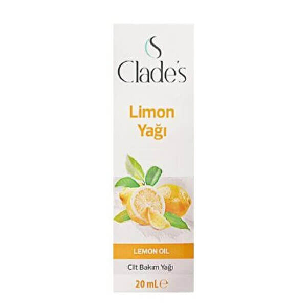 Clades Lemon Essential Oil Refreshing Skin Care 20 ml