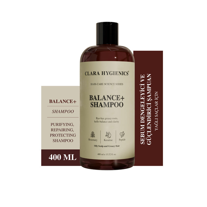 Clara Hygienics Balance+ Sebum Balancing Shampoo 400 ml