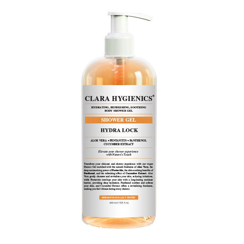 Clara Hygienics Hydra Lock Hydrating Face &amp; Body Wash 400ml