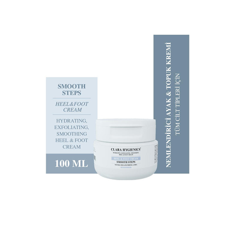 Clara Hygienics Smooth Steps Heel Foot Cream 100 ml