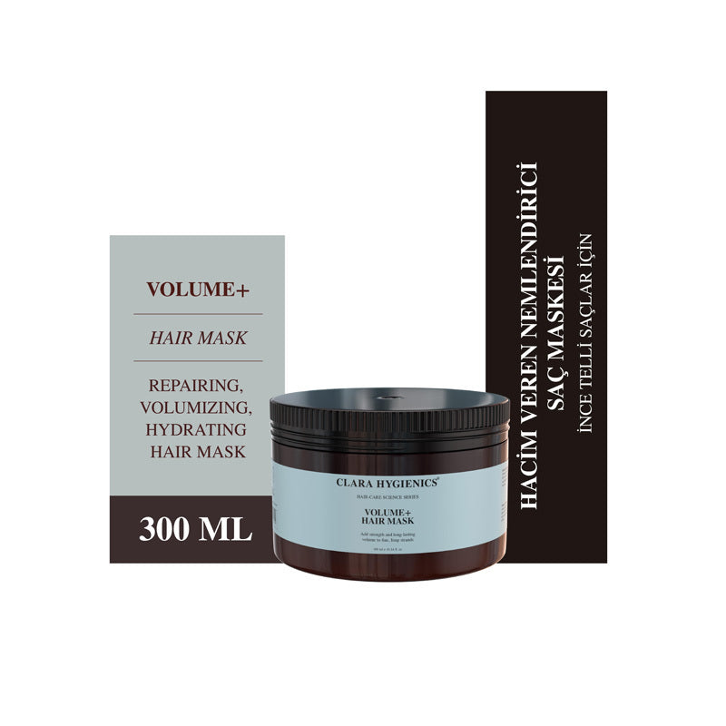 Clara Hygienics Volume Volumizing Hair Mask with Keratin 300 ml