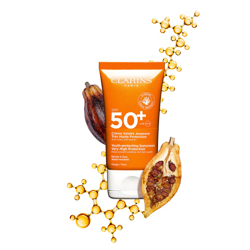 Clarins Youth Protecting Sunscreen Face Cream SPF50+ 50 ml
