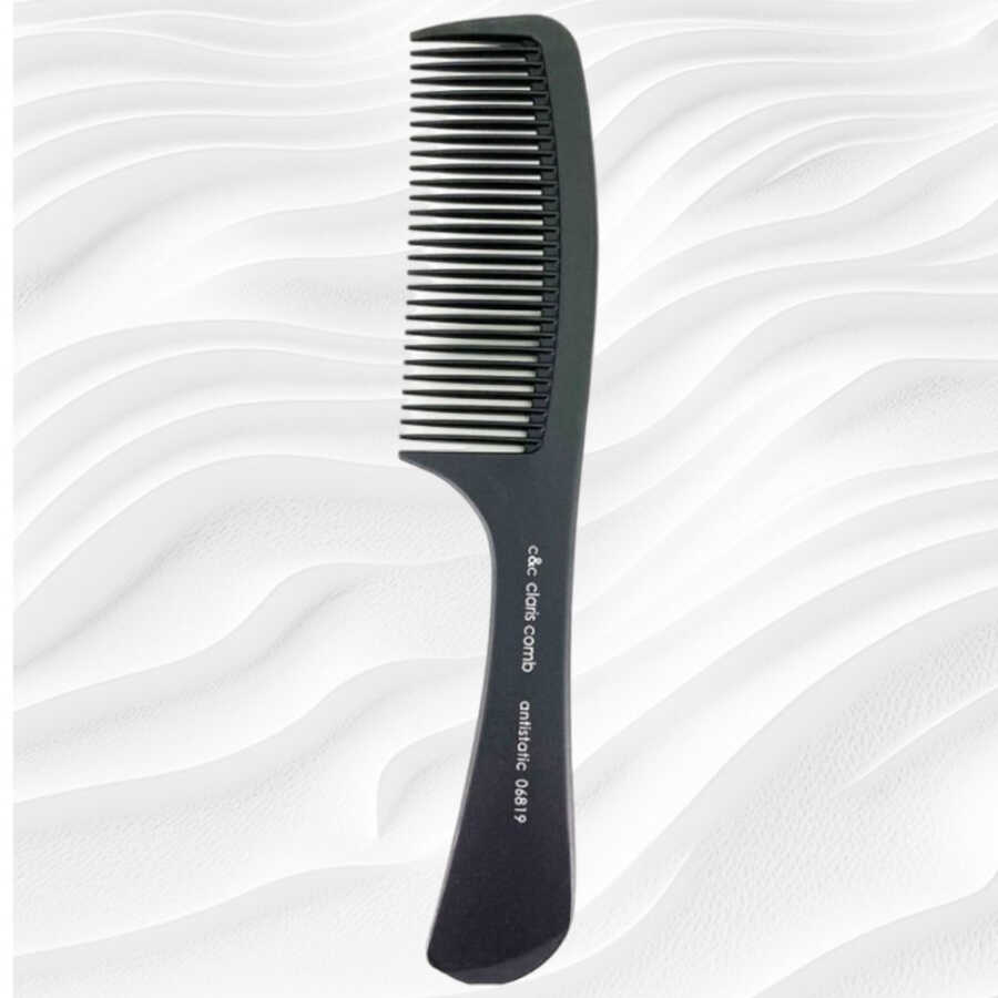 Claris & Comb Carbon Antistatic Hair Comb 06819
