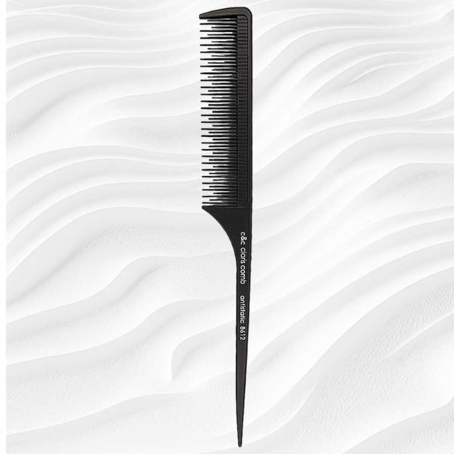 Claris & Comb Carbon Antistatic Hair Comb 8612