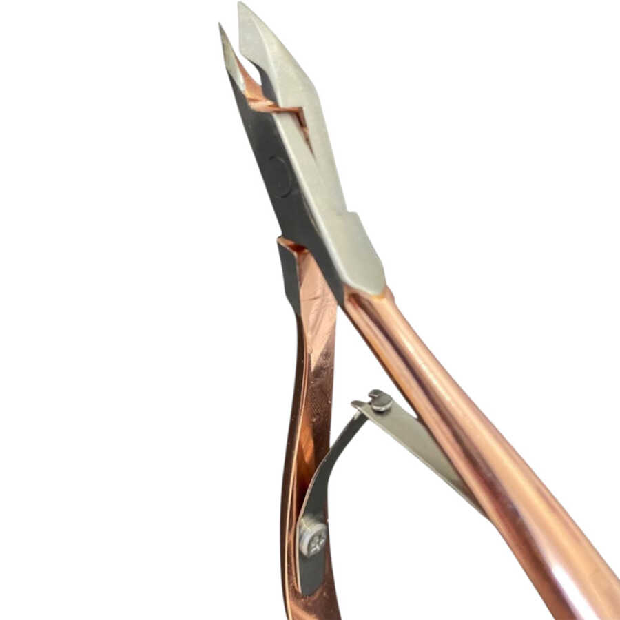 Claris Cuticle Nipper 14mm Gold C Precision Manicure Tool