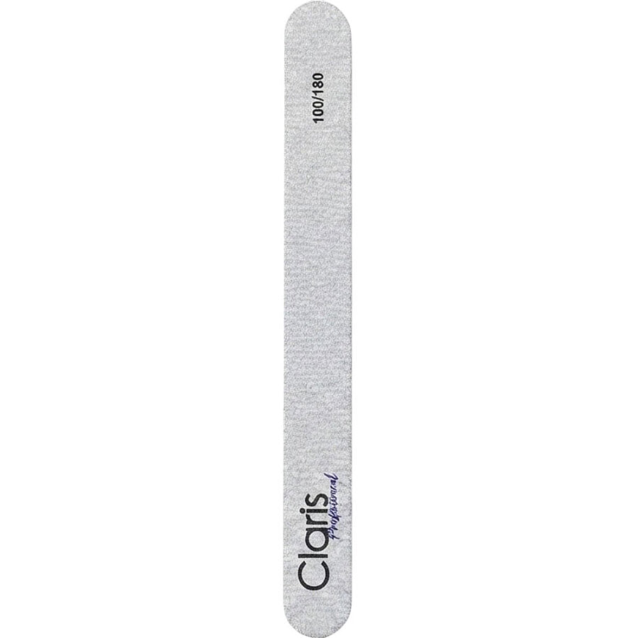 Claris Paper Nail File 100/180 Grit Oval Shape C-47094