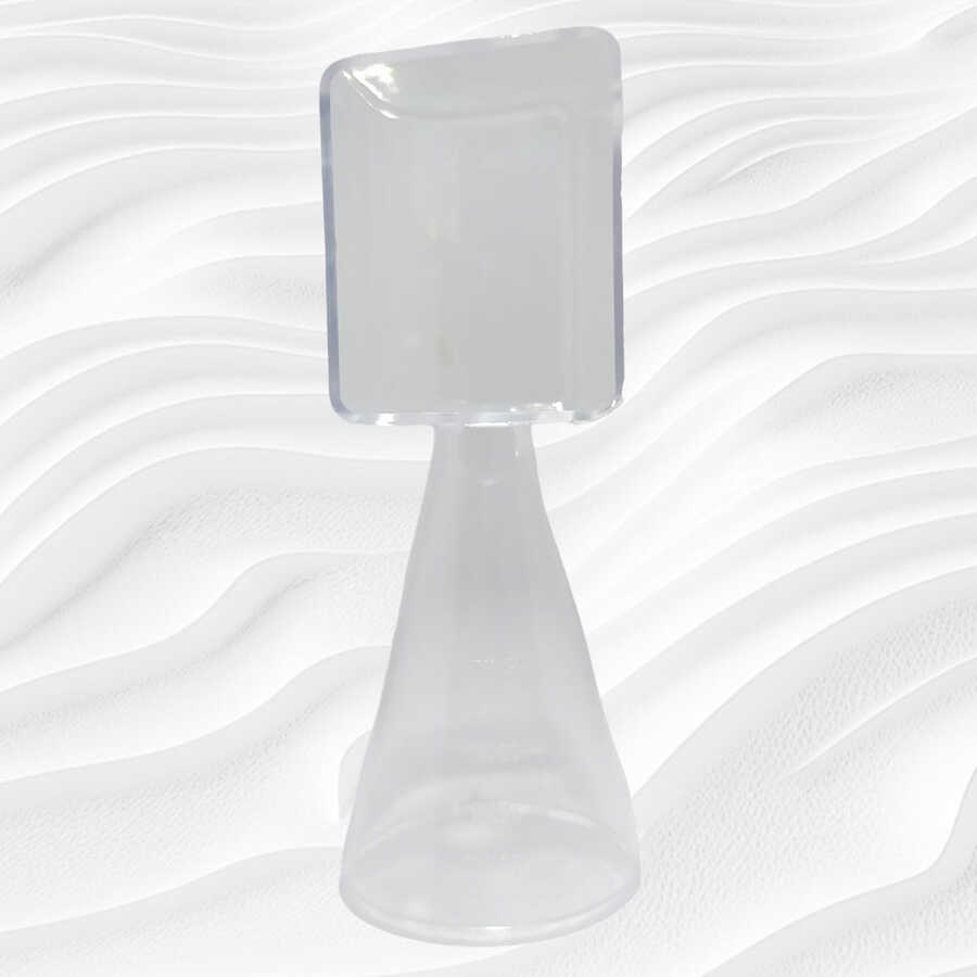 Claris Plastic Measuring Scoop for Precise Beauty Mixing