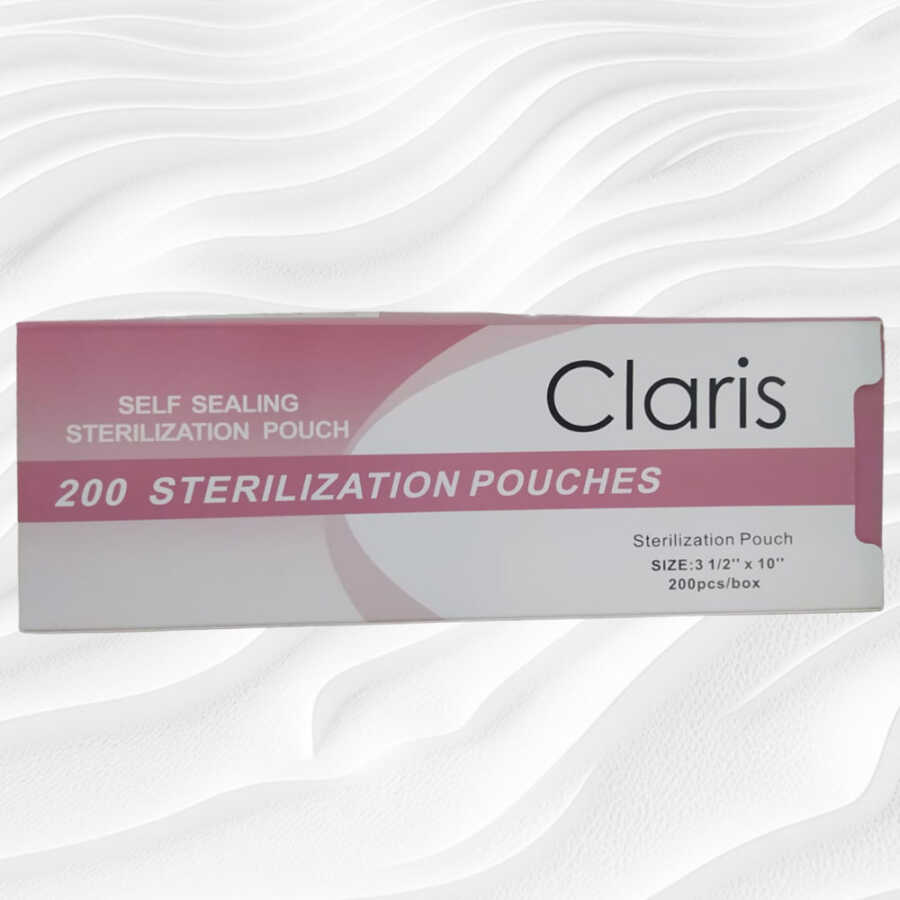Claris Steril Pac Self-Sealing Sterilization Pouches 200 Count