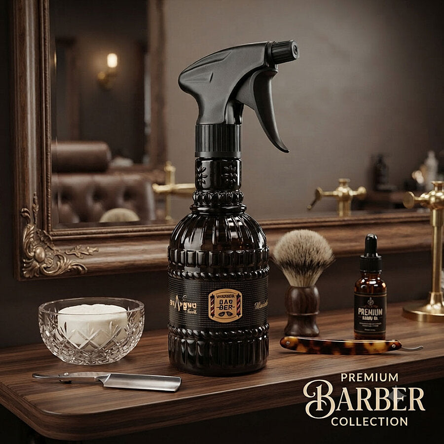 Claris Barber Shop Plastic Spray Bottle for Hair Styling C-30225