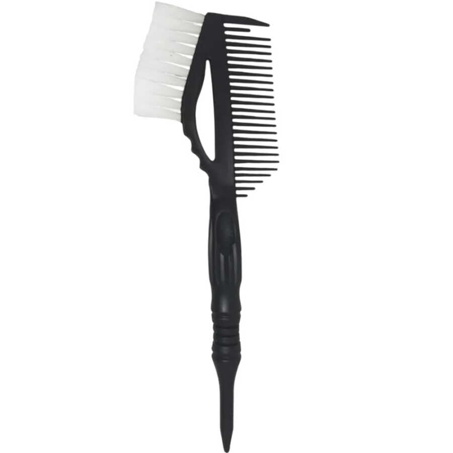 Claris Comb Dye Brush Black for Professional Hair Coloring
