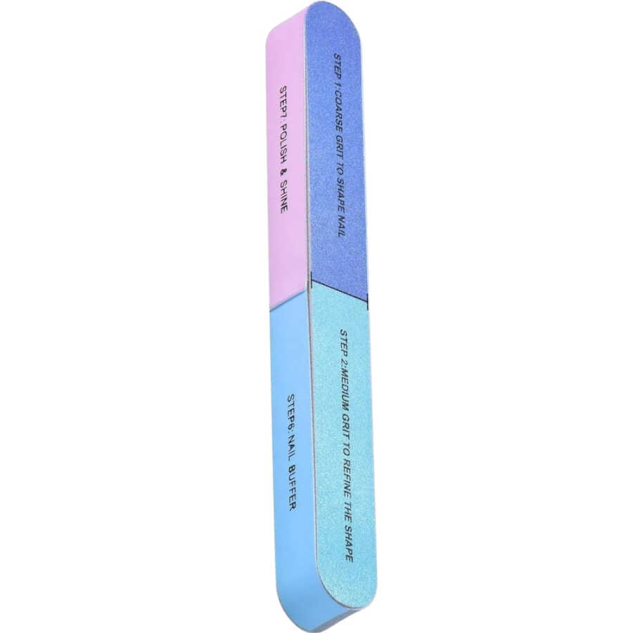 Claris 7-Way Long Nail Buffer for High Shine Finish