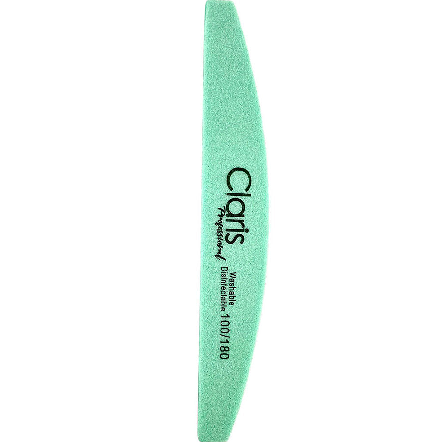 Claris Professional Nail File 100/180 Grit for Shaping