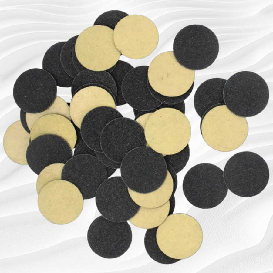 Claris Podo Disc Replacement Sanding Discs 120 Grit 100 Count