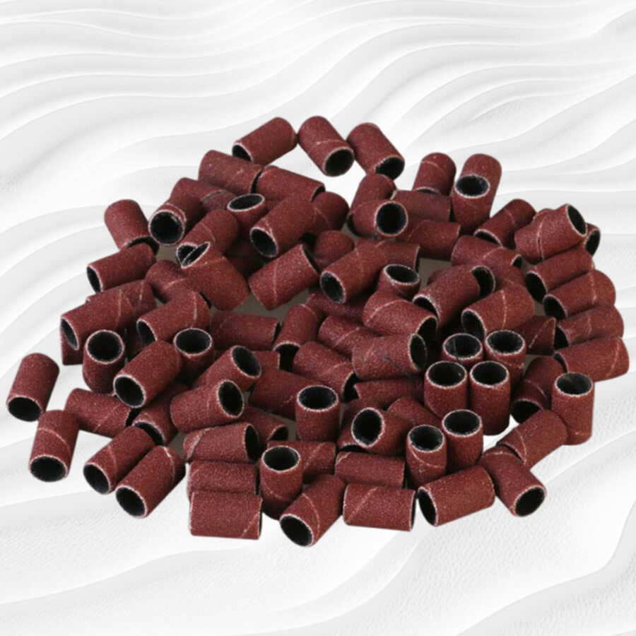 Claris Sanding Band Refill Set for Nail Drills 100 Pieces