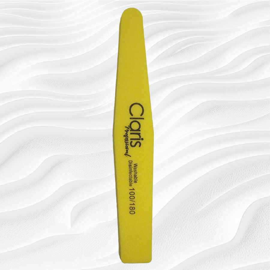 Claris Colorful Sponge Nail File for Smooth Shaping 1pc