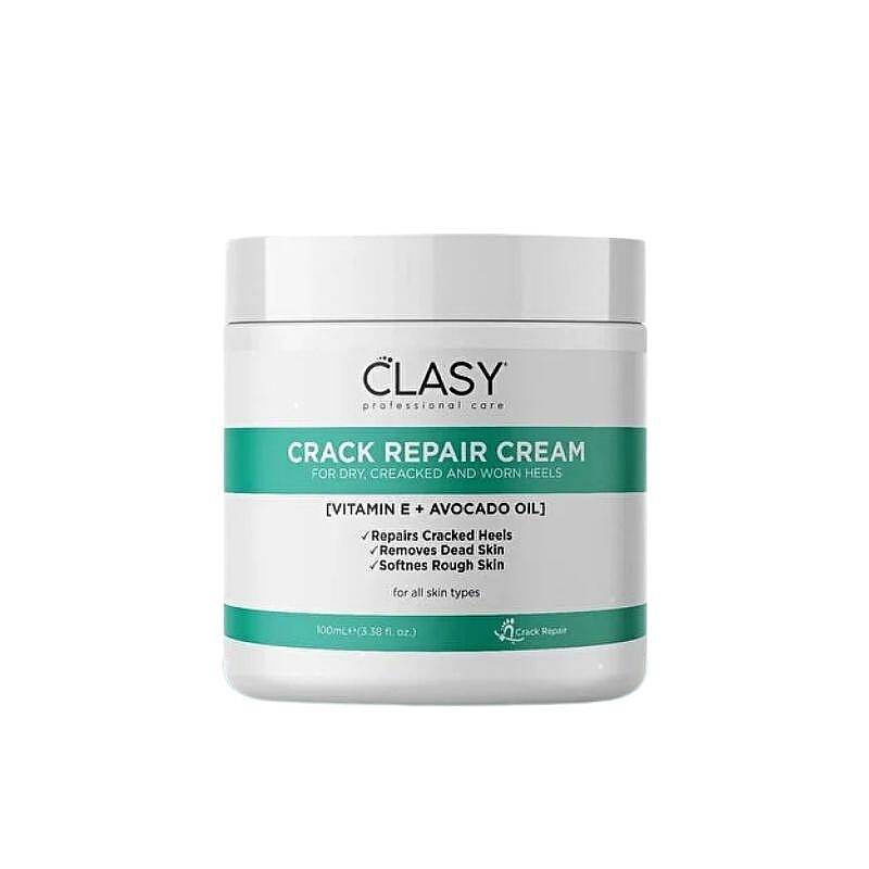 Clasy Care Cracked Heel & Foot Care Cream Softening Formula 100 ml