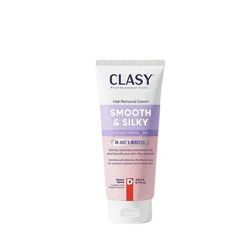 Clasy Care Hair Removal Cream Smooth & Silky Skin 200 ml