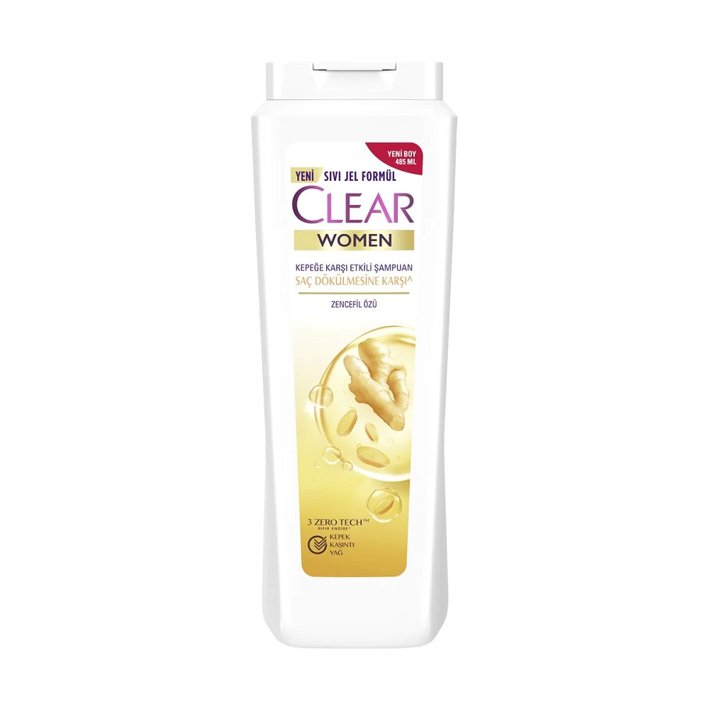 Clear Ginger Extract Anti-Hair Fall Shampoo for Women 350ml