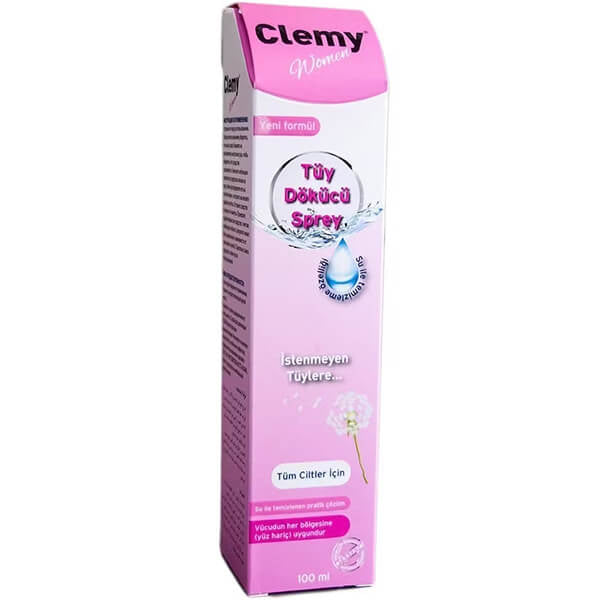 Clemy Hair Removal Spray for Sensitive Skin 100 ml