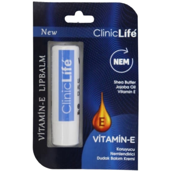 Clinic Life Vitamin E Lipstick Hydrating Lip Balm 4g
