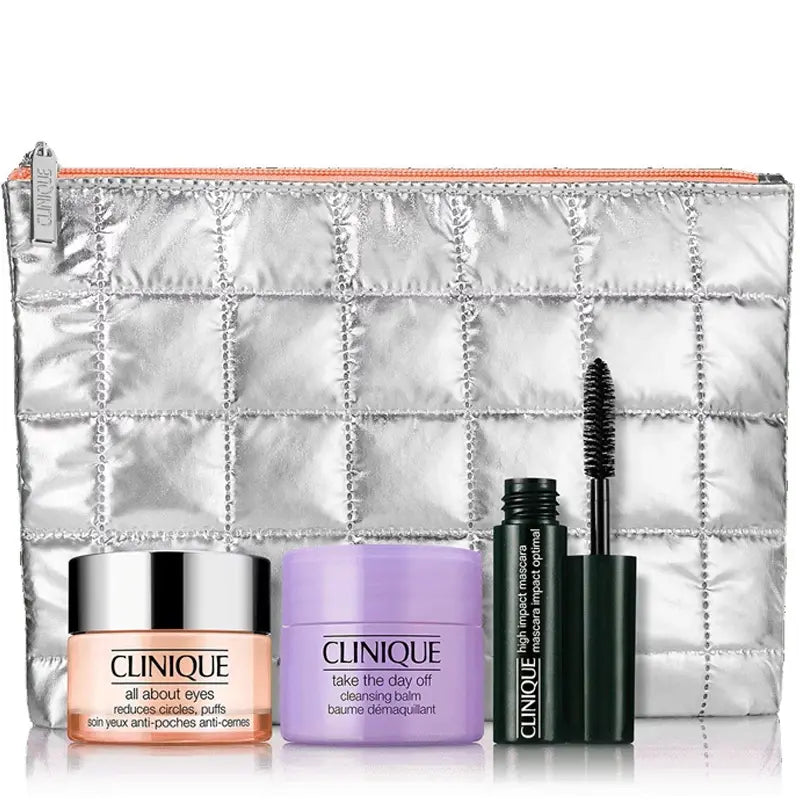 Clinique Eyes On The Fly Eye Care & Makeup Set 3 Pieces