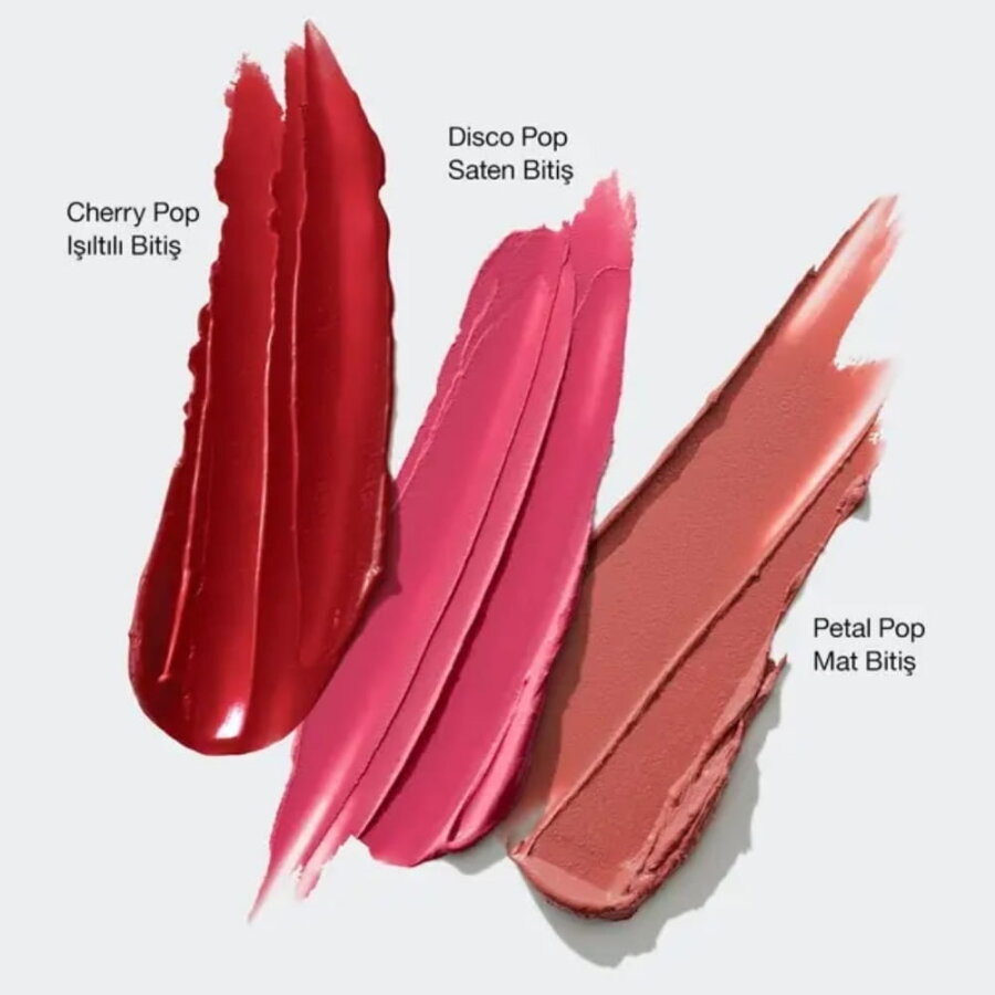 Clinique Pop Longwear Lipstick Smooth Finish Latte Pop