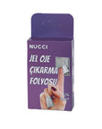 Nucci Gel Nail Polish Remover Wraps for Easy Soak-Off
