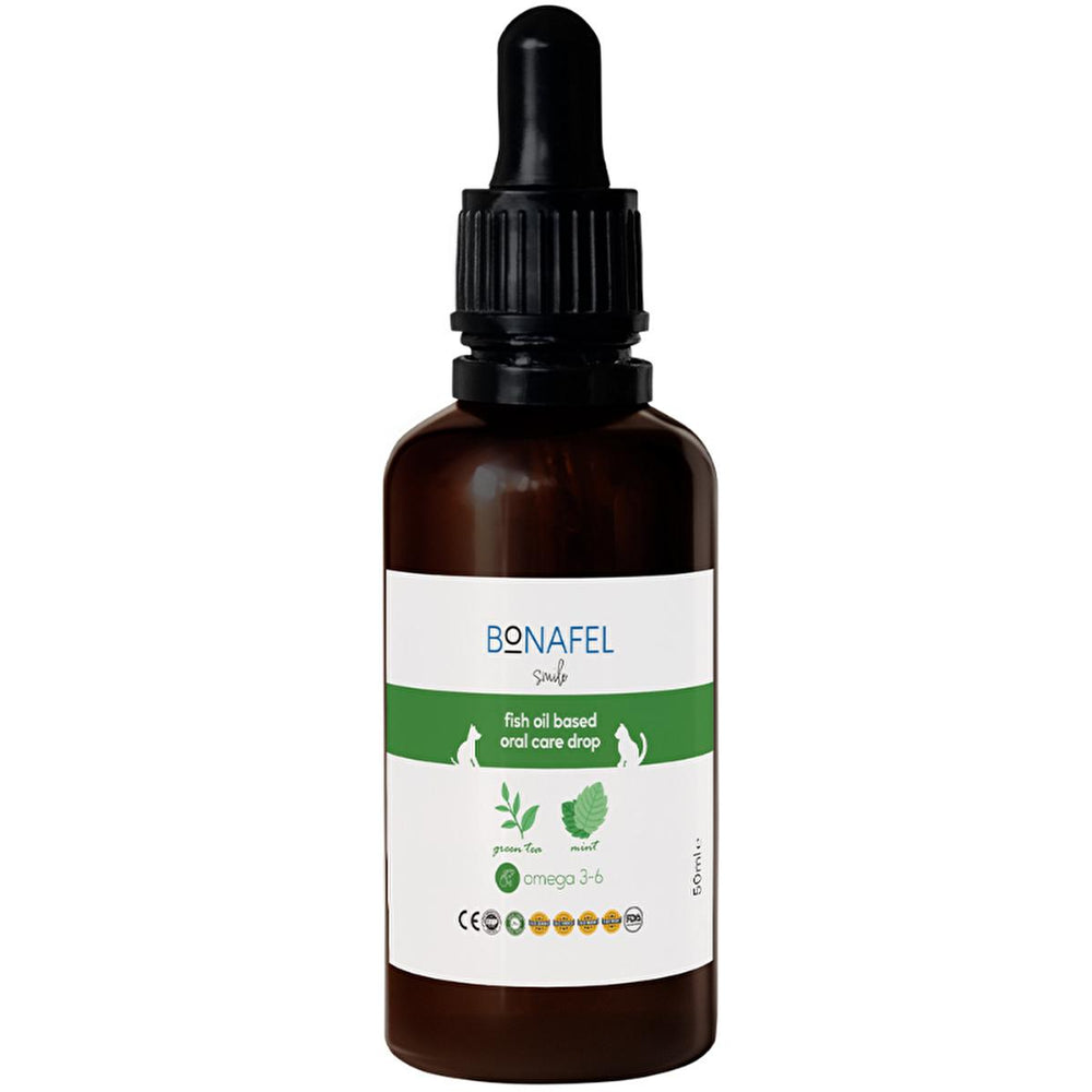 Bonafel Pet Oral Health Supplement for Cats and Dogs - Fish Oil Based Tablets for Fresh Breath & Overall Health - view 4