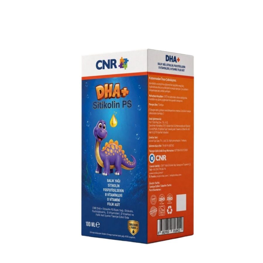 Cnr Ilac DHA Citicoline PS Liquid Omega-3 Support 100 ml