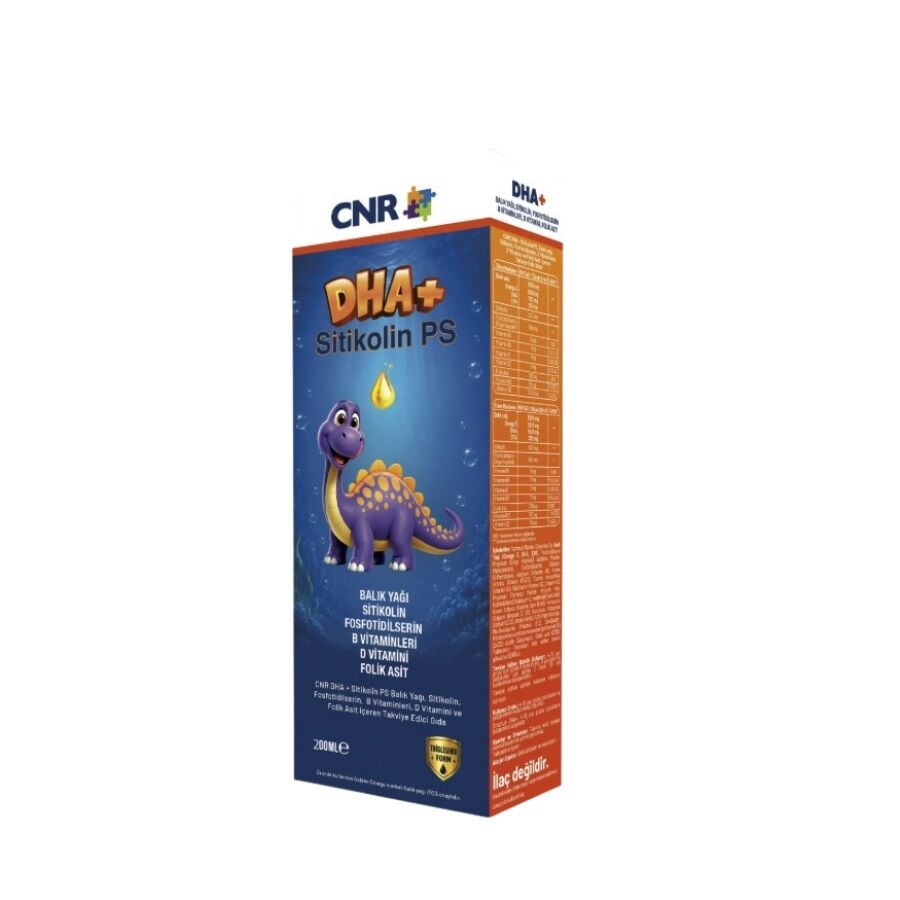 Cnr Ilac DHA Citicoline PS Liquid Omega-3 Supplement 200 ml