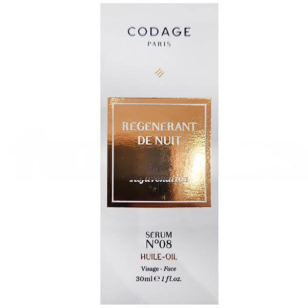 Codage No. 8 Night Regenerating Serum for Radiant Skin 30ml