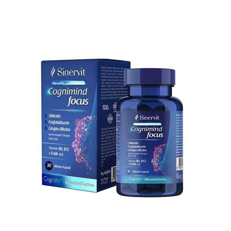 Klc Farma Cognimind Focus Citicoline & B-Vitamins 30 Capsules