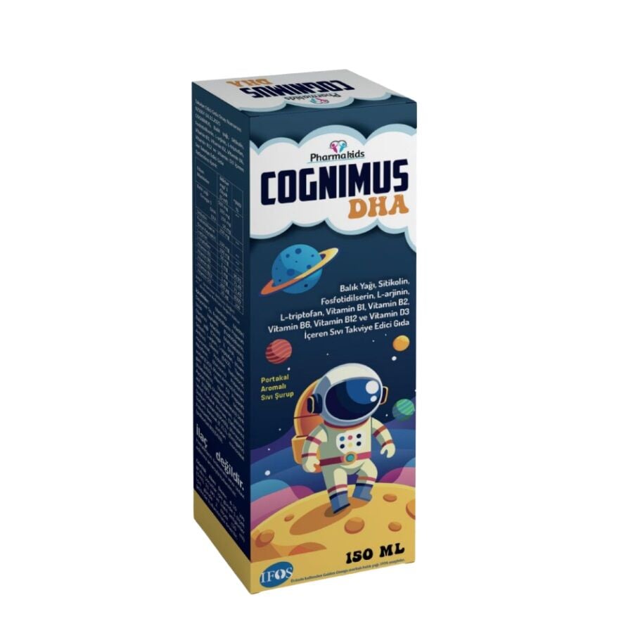 Pharmakids Cognimus DHA Syrup with Fish Oil & Vitamins 150 ml