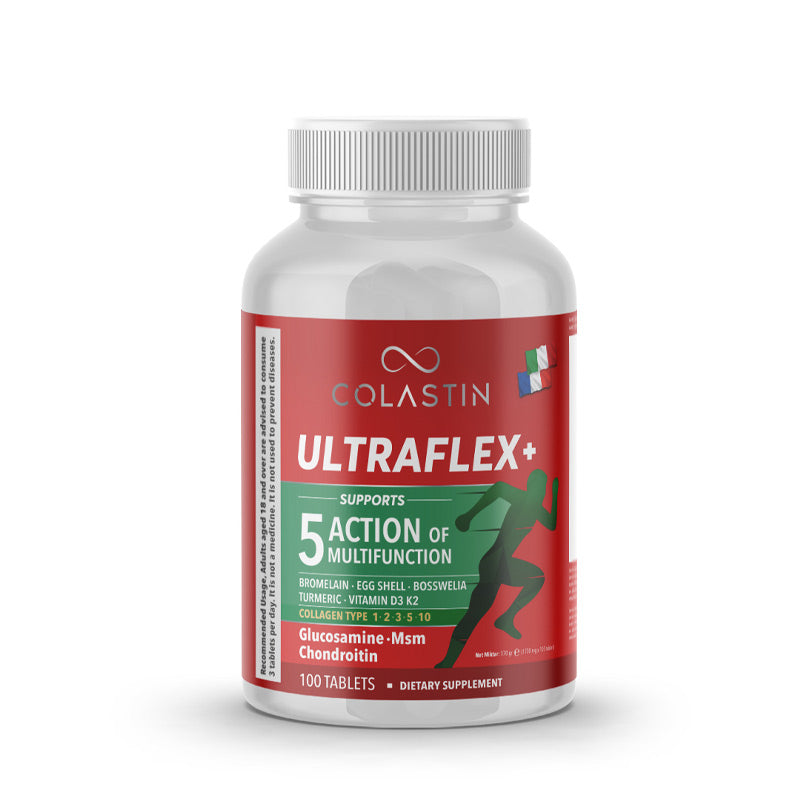 Colastin Ultraflex Glucosamine Joint Support Supplement 100 Tablets