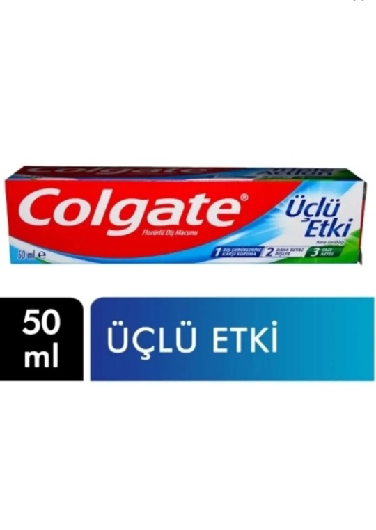 Colgate Triple Action Toothpaste for Fresh Breath 50ml