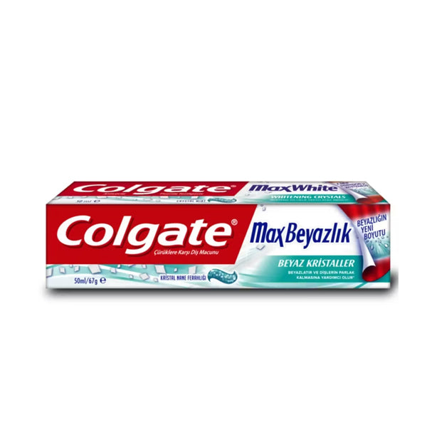 Colgate Max White Whitening Toothpaste for Bright Smiles 50 ml
