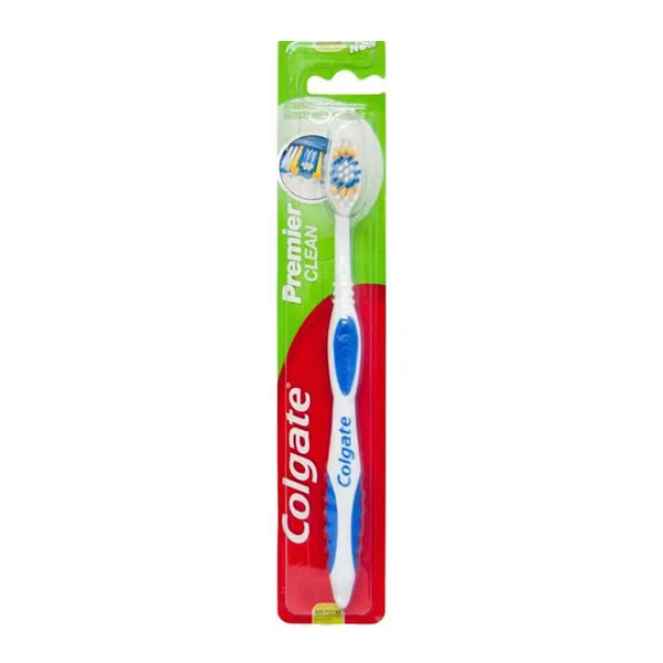 Colgate Premier Medium Toothbrush for Effective Cleaning 1 Count