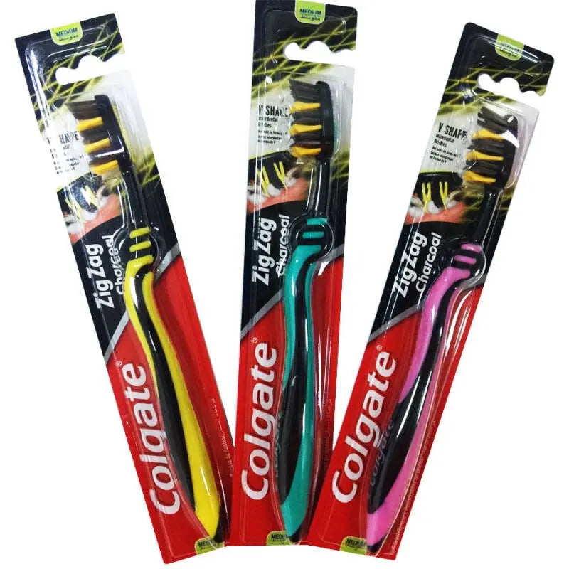 Colgate Zig Zag Charcoal Deep Cleaning Manual Toothbrush Medium