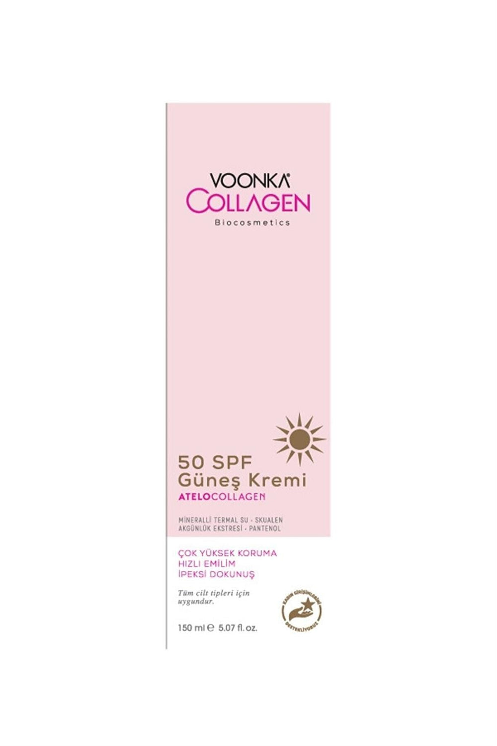 Collagen SPF 50 Sunscreen Cream with Hydrating Collagen 150ml